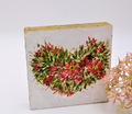 Table Block, Floral Heart