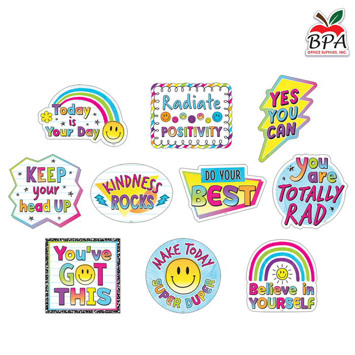 Teacher Created Resources •  Accents "Brights 4Ever Positive Sayings"