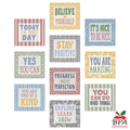 Teacher Created Resources •  Accents "Classroom Cottage - Positive Sayings"