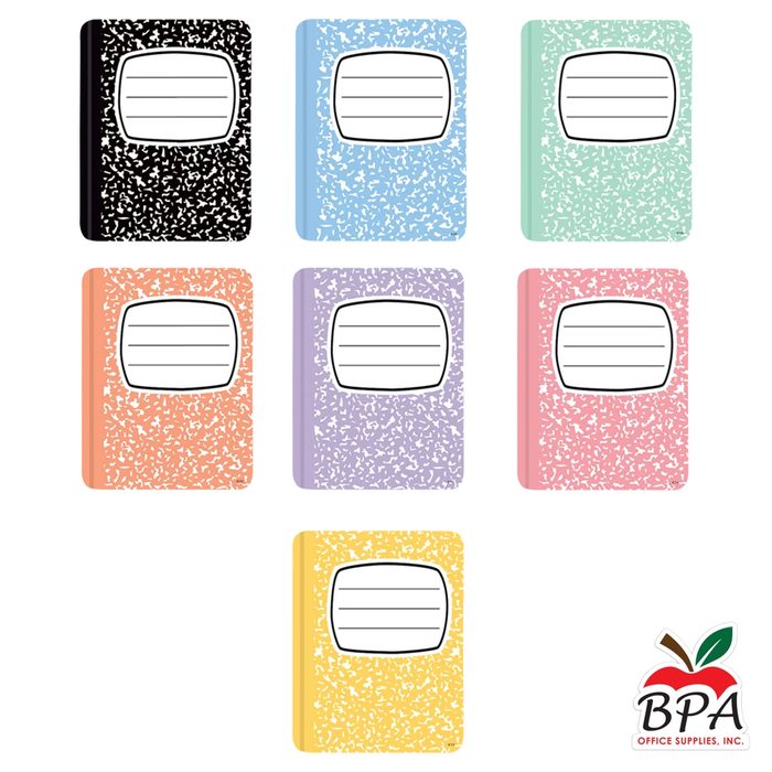 Teacher Created Resources •  Accents "Cool For School Composition Books"