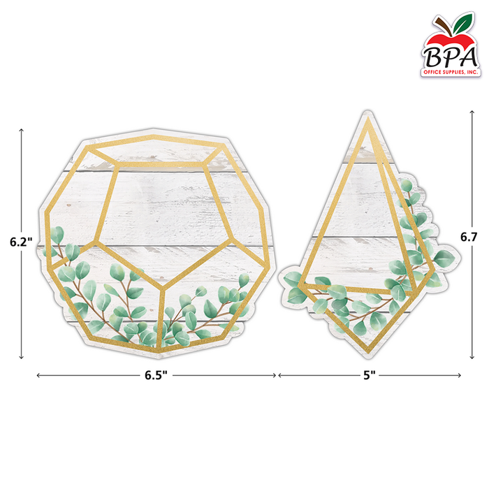 Teacher Created Resources •  Accents "Eucalyptus Geometric Terrariums"