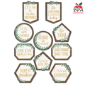 Teacher Created Resources •  Accents "Eucalyptus Positive Sayings"