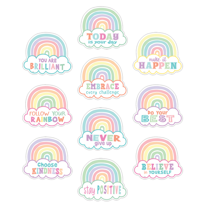 Teacher Created Resources •  Accents "Pastel Pop Positive Sayings"
