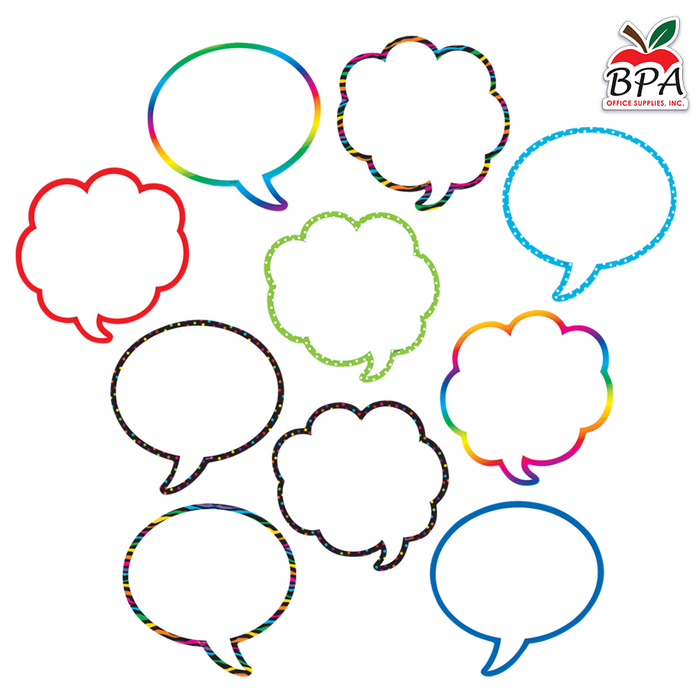 Teacher Created Resources •  Accents "Speech/Thought Bubbles"