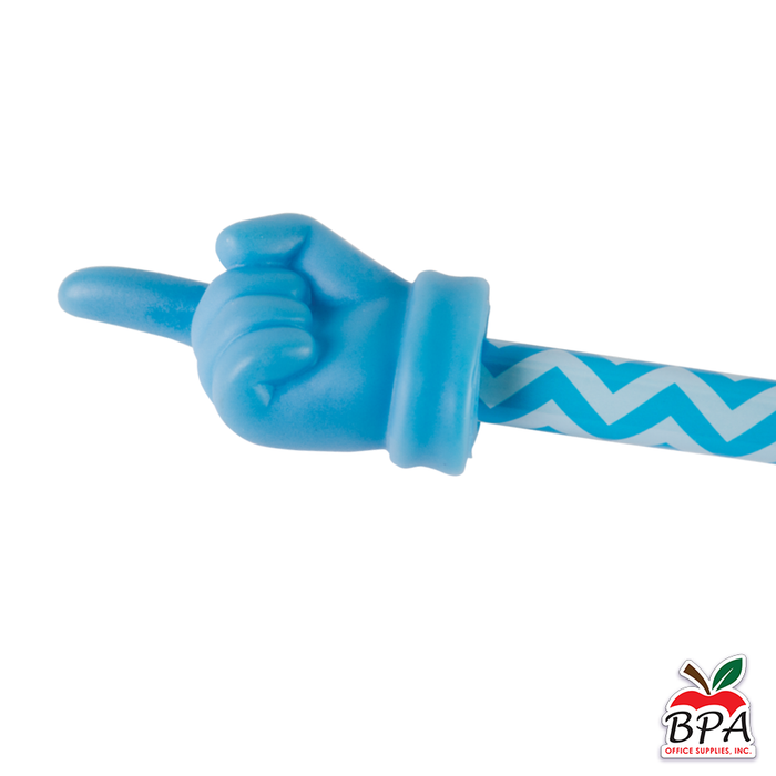 Teacher Created Resources • Aqua Chevron Hand Pointer