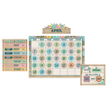 Teacher Created Resources •  Calendario  "Rustic Bloom"