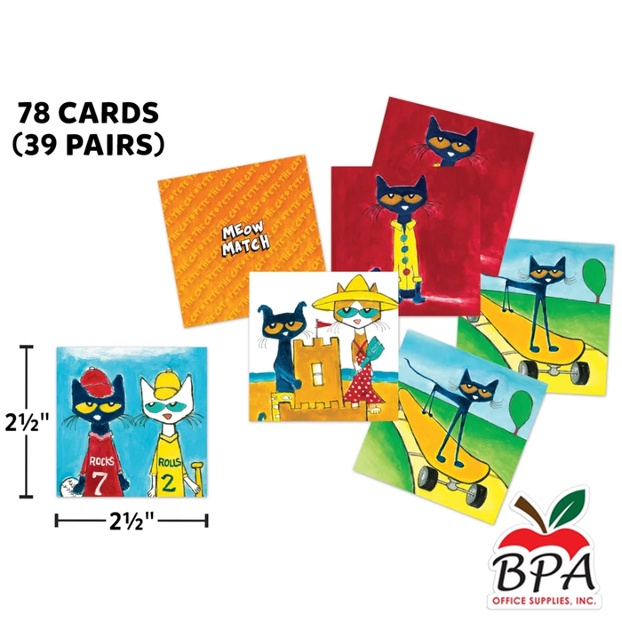 Teacher Created Resources • Cat Meow Match Game