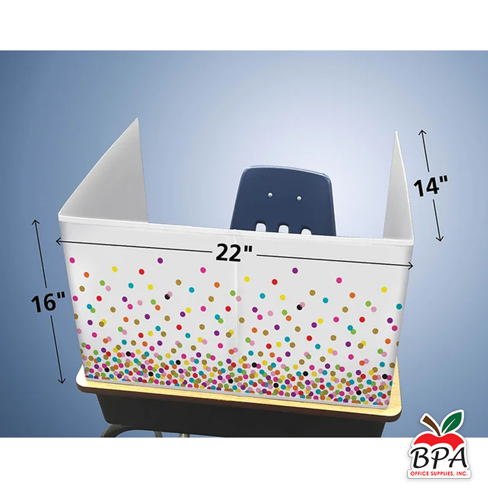 Teacher Created  Resources • Classroon Privacy Screen "Confetti"