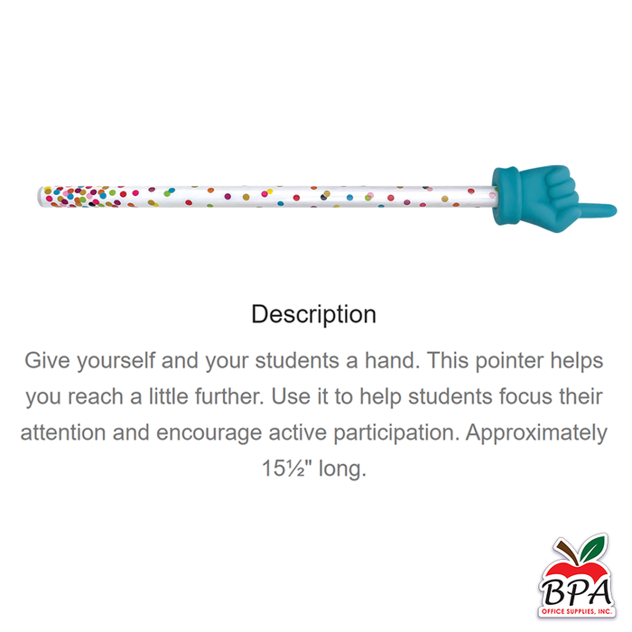 Teacher Created Resources • Confetti Hand Pointer