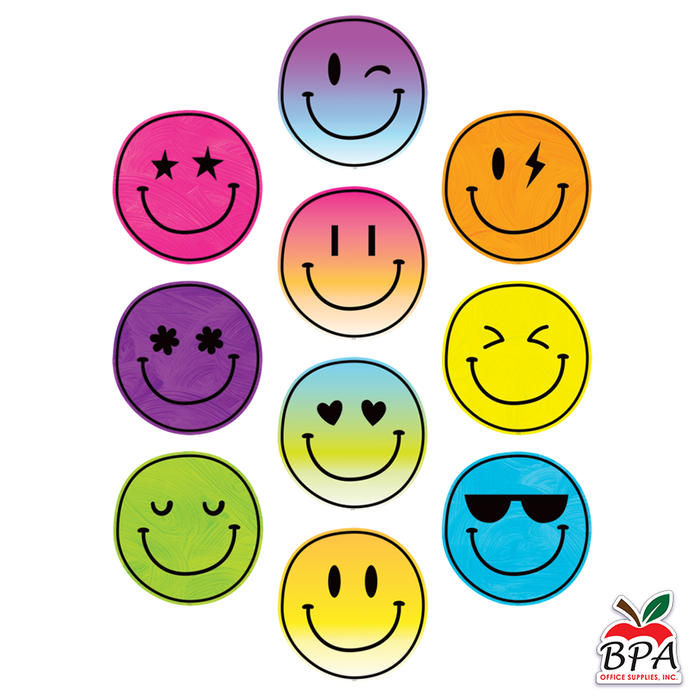 Teacher Created Resources •  Cut Outs "Brights 4Ever Smiley Faces"