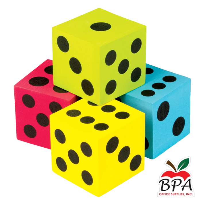 Teacher Created Resources • Dados en Foam JUMBO