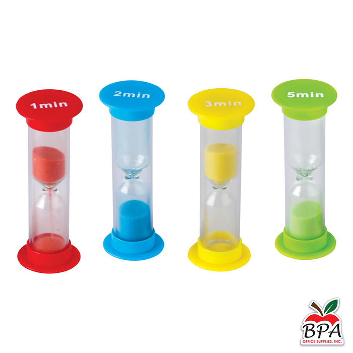 Teacher Created Resources • Mini Sand Timers Combo 4-Pack