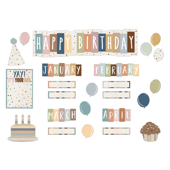 Teacher Created Resources •  Mini set decorativo "Everyone is Welcome - Happy Birthday"