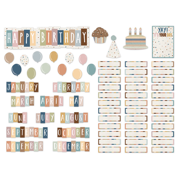 Teacher Created Resources •  Mini set decorativo "Everyone is Welcome - Happy Birthday"