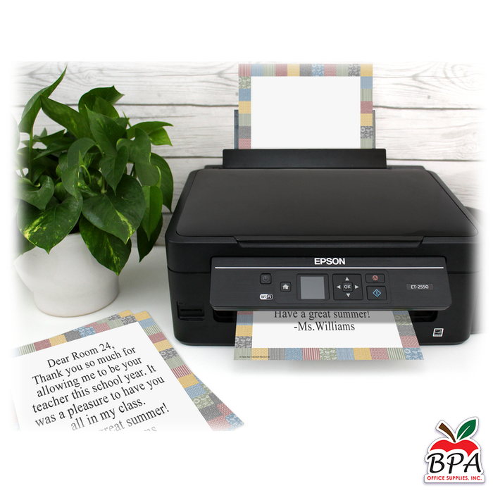 Teacher Created Resources •  Papel con borde decorativo "Classroom Cottage"