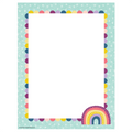 Teacher Created Resources • Papel con borde decorativo "Oh Happy Day"