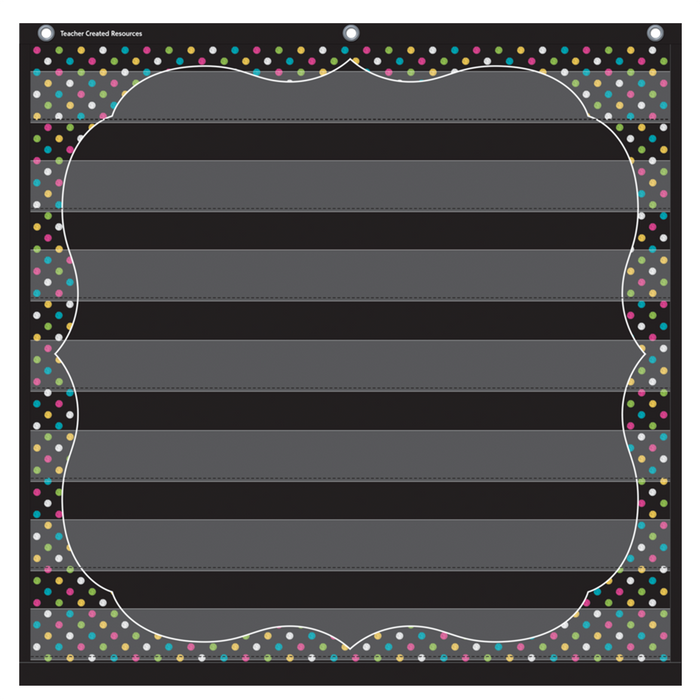 Teacher Created Resources • Pocket Chart (Chalkboard Brights)