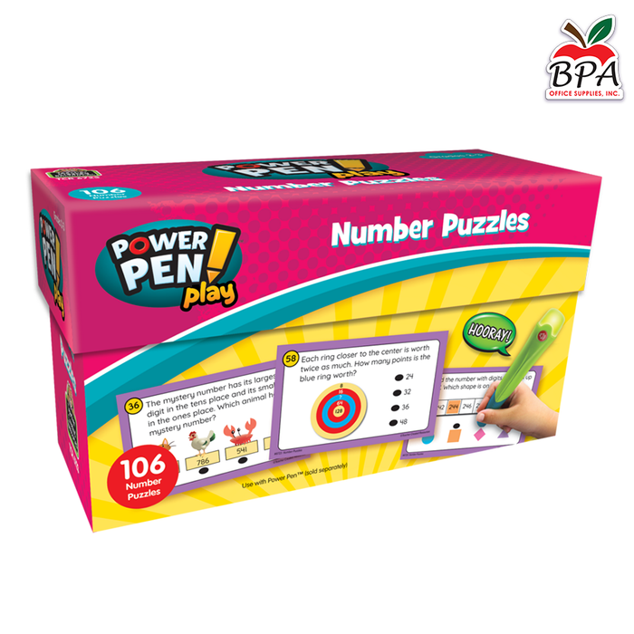 Teacher Created Resources • Power Pen Play: Number Puzzles Gr. 2–3