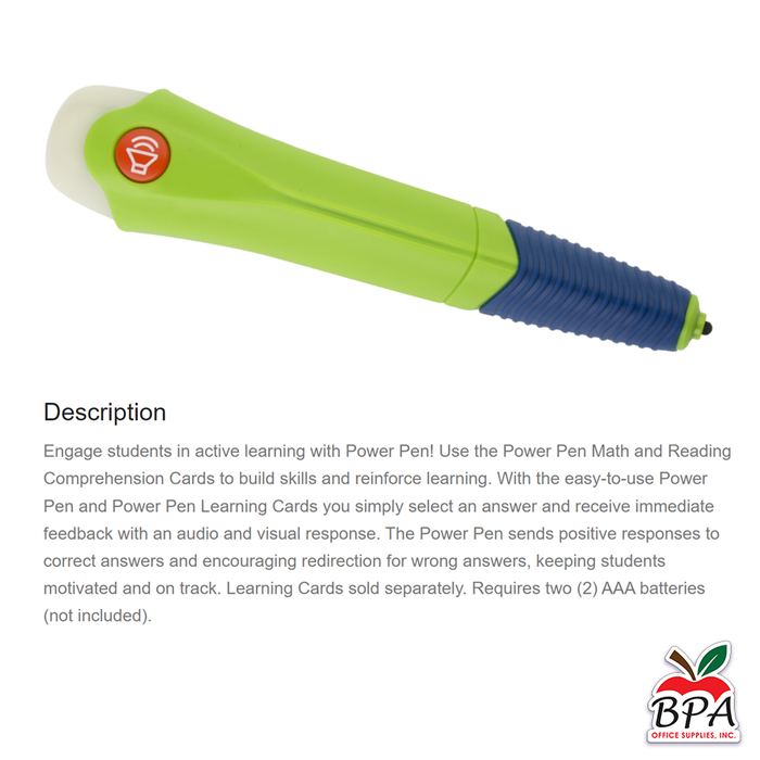 Teacher Created Resources • Power Pen