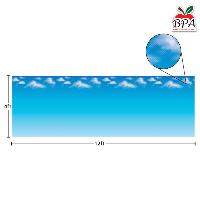 Teacher Created Resources • Rollo de papel para bulletin board "Clouds - Better Than Paper"