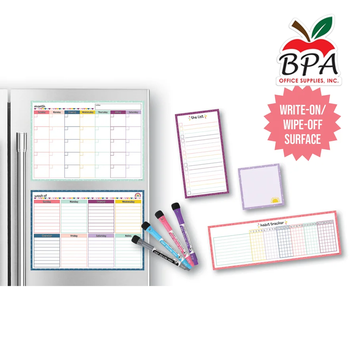 Teacher Created Resources •  Set: Calendario Dry Erase  Magnético "Oh Happy Day"
