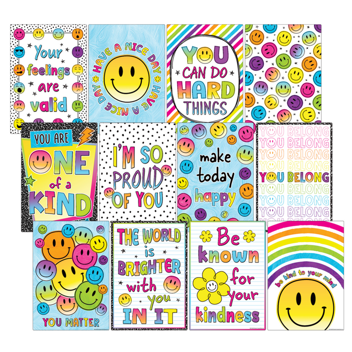 Teacher Created Resources •  Set de pequeños carteles "Brights 4Ever Positive Sayings"