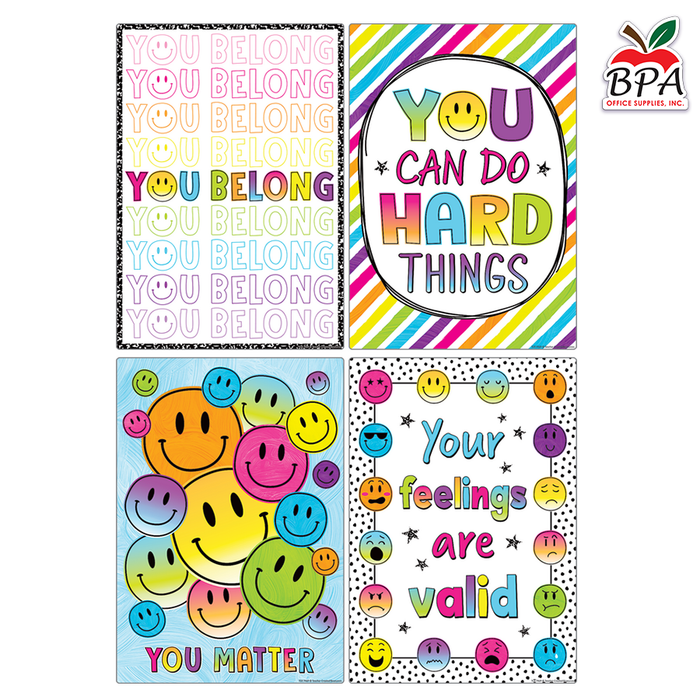 Teacher Created Resources •  Set de pequeños carteles "Brights 4Ever Positive Sayings"