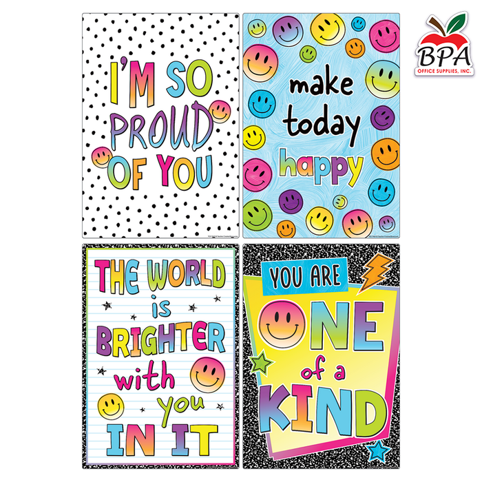 Teacher Created Resources •  Set de pequeños carteles "Brights 4Ever Positive Sayings"