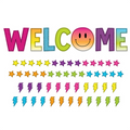 Teacher Created Resources •  Set decorativo "Brights 4Ever Welcome"