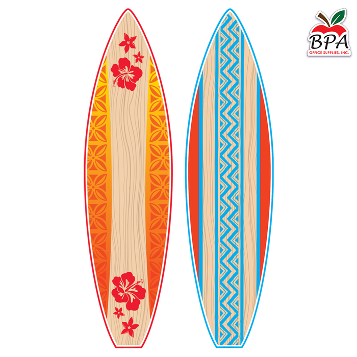 Teacher Created Resources •  Set decorativo "Giant Surfboards - Bulletin Board Display Set"