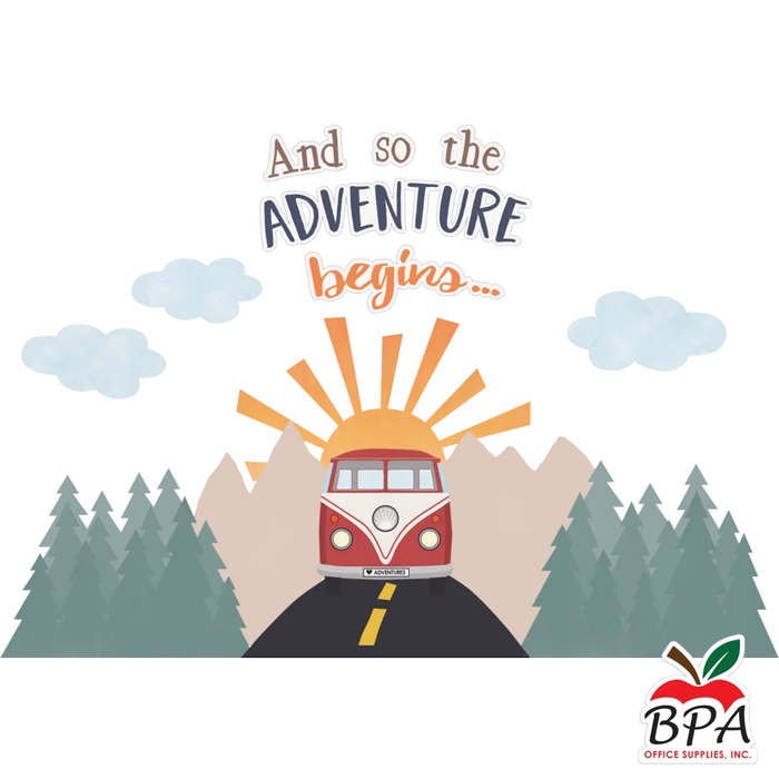 Teacher Created Resources • Set decorativo "Moving Mountains Road Trip - The Adventures Begins"
