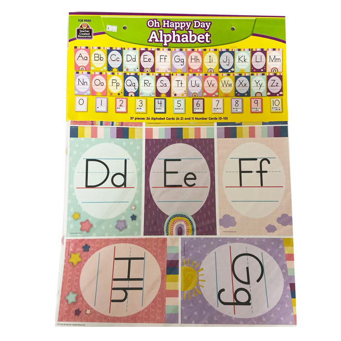 Teacher Created Resources •  Set decorativo "Oh Happy Day - Alphabet"