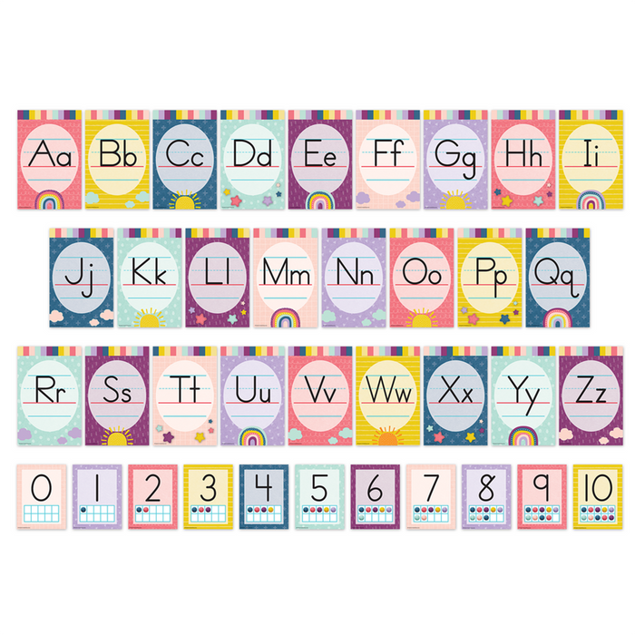 Teacher Created Resources •  Set decorativo "Oh Happy Day - Alphabet"
