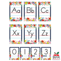 Teacher Created Resources • Set-decorativo "Wildflowers - Alphabet"