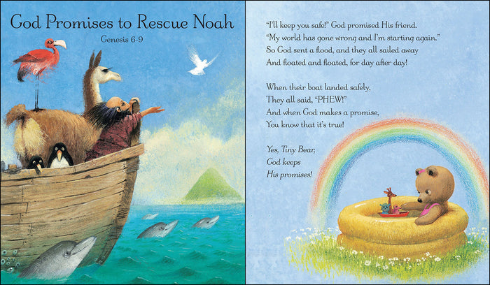 Tiny Bears Bible, Blue