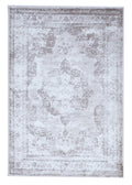 Transitional Machine Made Gray Brown Rug 4' x 6' - IGotYourRug