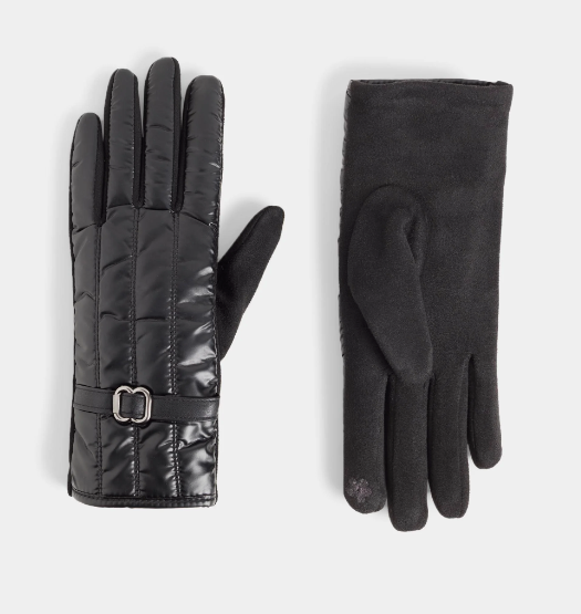 Vertical Puffer Touchscreen Gloves Assortment