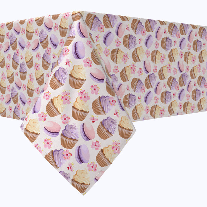 Violet Sweets Cotton Rectangles