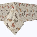 Wild Horses Cotton Rectangles