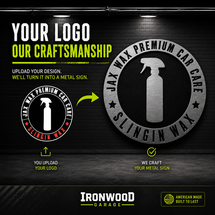 Your Logo Metal Sign