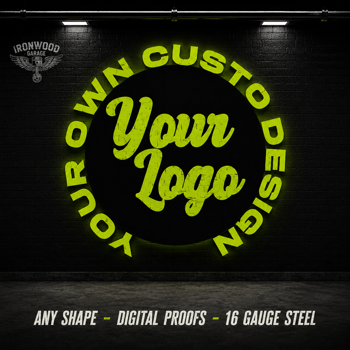 Your Logo Metal Sign